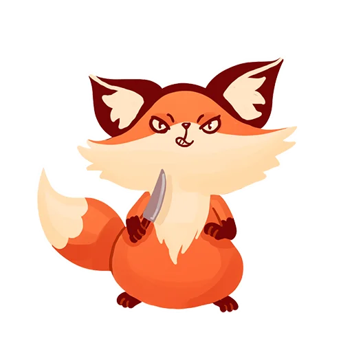 Эмодзи Tram Foxy