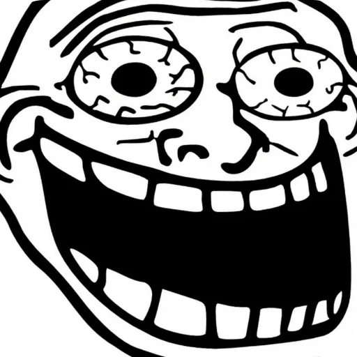 Эмодзи Trollfaces