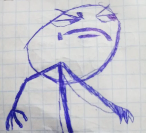 Эмодзи Trollface