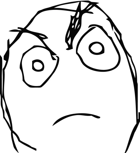 Эмодзи Troll Face