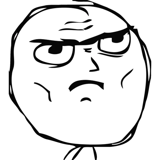Эмодзи Troll Face
