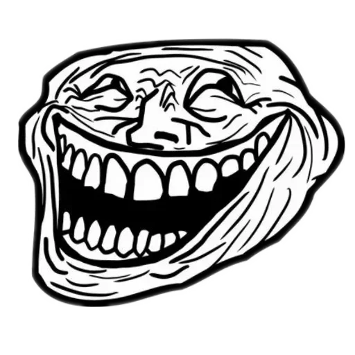 Эмодзи Trollfaces