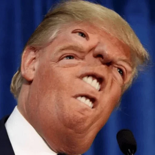 Эмодзи Trump Faces