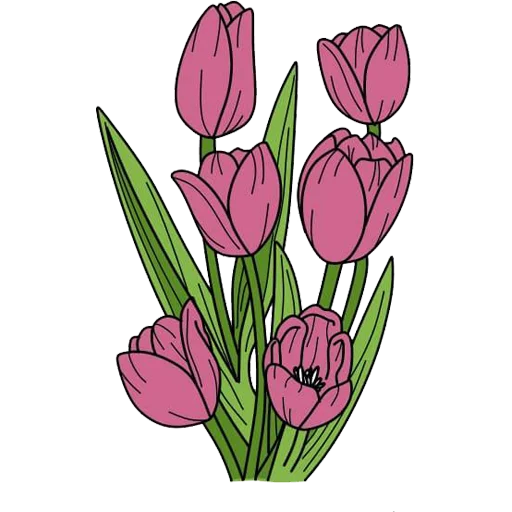 Эмодзи Tulips