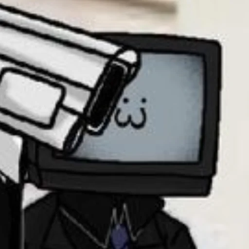 Эмодзи 📺TV man👔