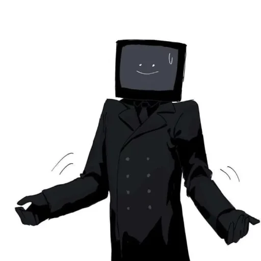 Эмодзи 📺TV man👔