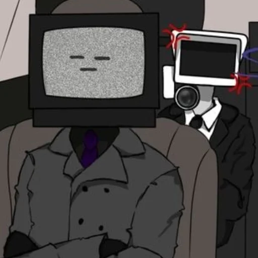 Эмодзи 📺TV man👔