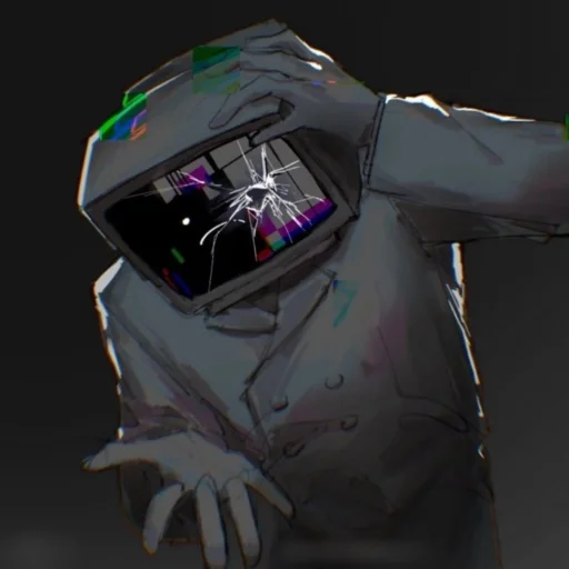 Эмодзи 📺TV man👔