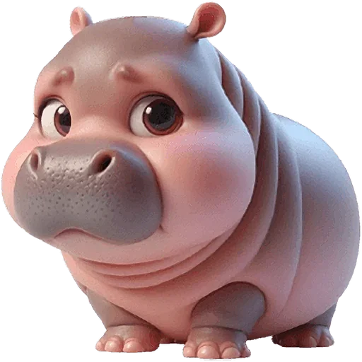 Эмодзи Парные бегемотики