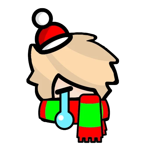 Эмодзи ❄Новогодний Даник⚡