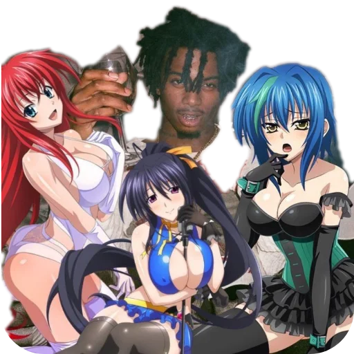 Эмодзи Тян аниме