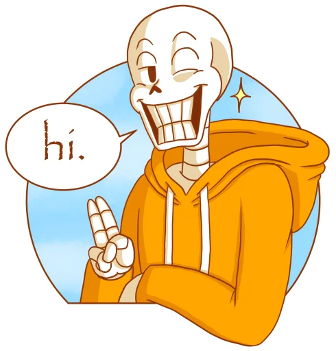 Эмодзи Underswap Papyrus
