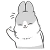 Эмодзи Ultimate Machiko Rabbit Pack #1