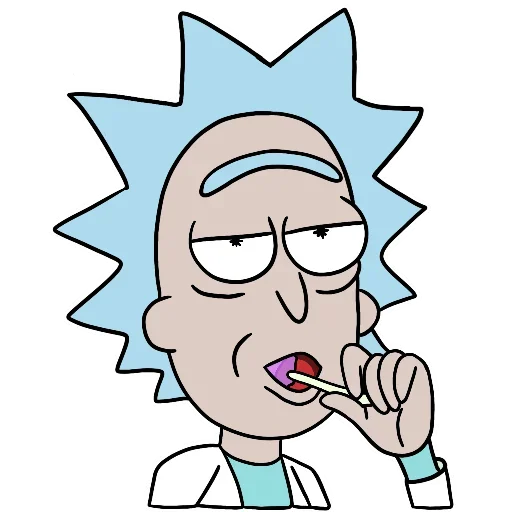 Эмодзи Rick and Morty