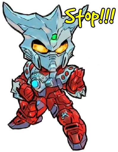 Эмодзи Ultraman Gundam Crossover