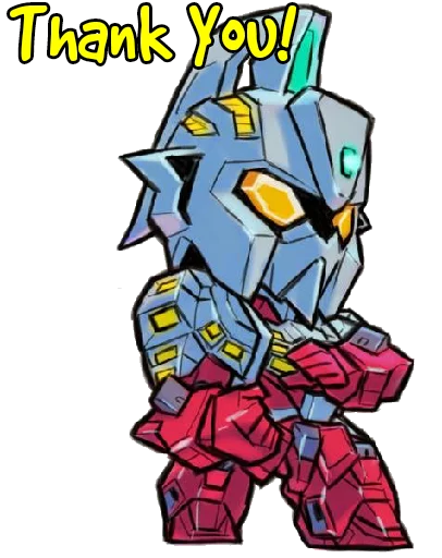 Эмодзи Ultraman Gundam Crossover
