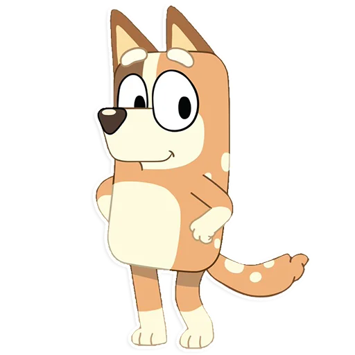 Эмодзи Unofficial Bluey