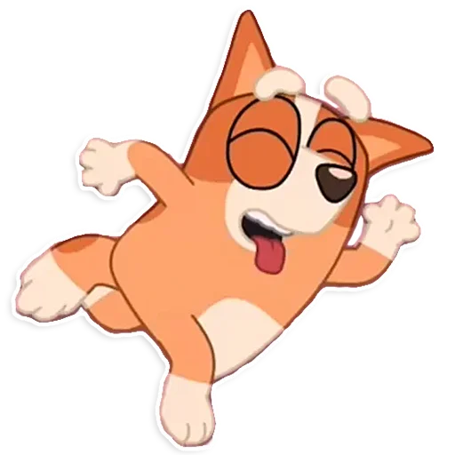 Эмодзи Unofficial Bluey