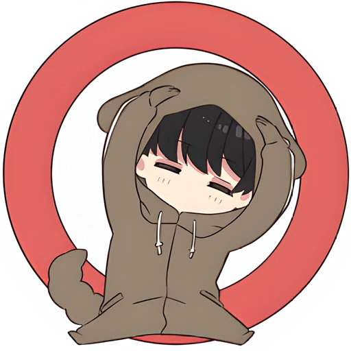 Эмодзи Юрудура-тян | Yurudara-chan