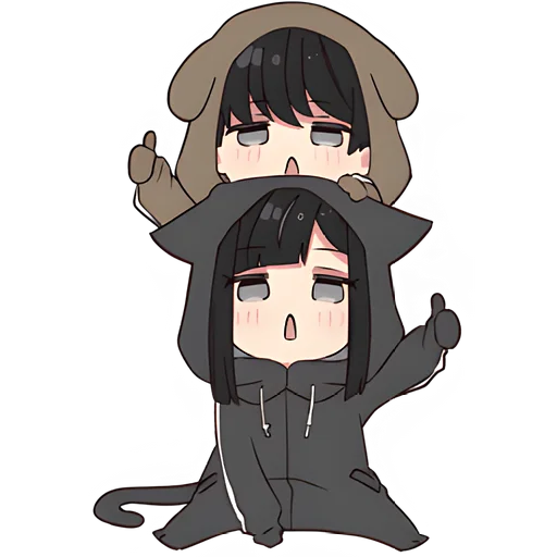 Эмодзи Юрудура-тян | Yurudara-chan