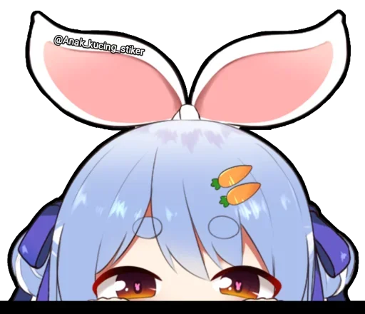 Эмодзи Usada Pekora (Chibi)