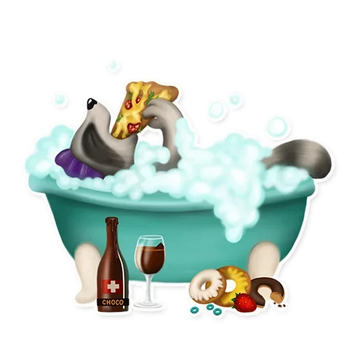 Эмодзи Usssr Raccon