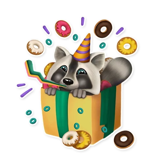 Эмодзи Usssr Raccon