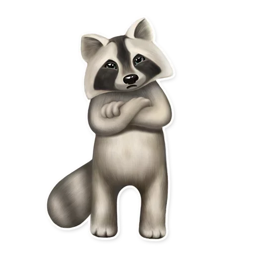 Эмодзи Usssr Raccon