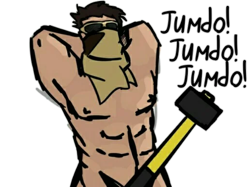 Эмодзи Джамбо и друзья из ЧВК