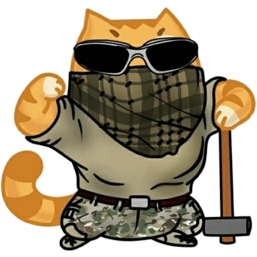 Эмодзи Джамбо и друзья из ЧВК