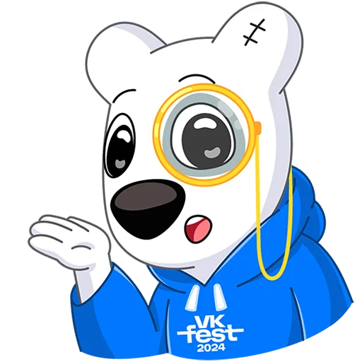 Эмодзи VK Fest 2024 Без текста
