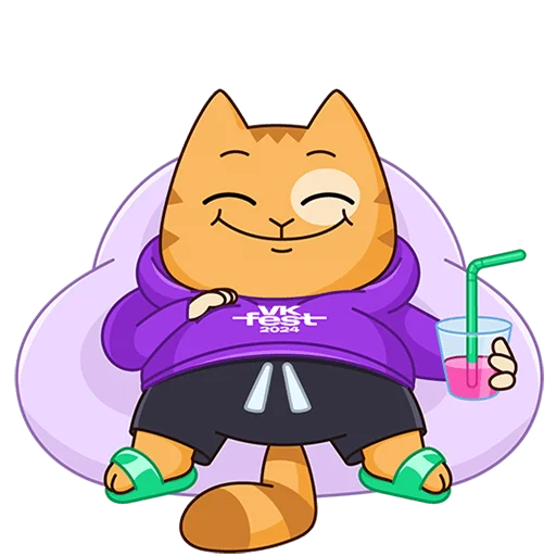 Эмодзи VK Fest 2024 Без текста