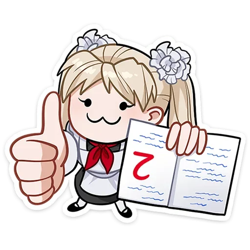 Эмодзи Анечка