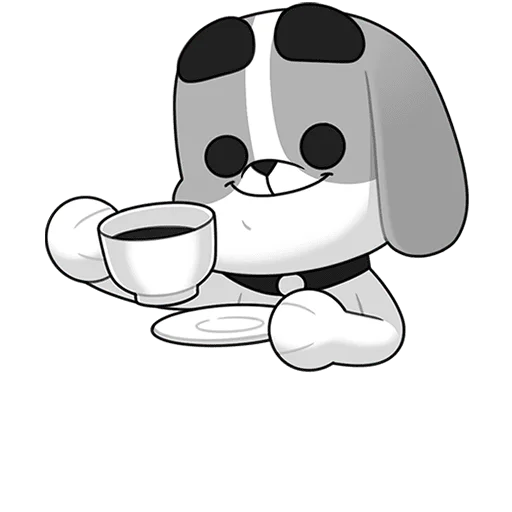 Эмодзи Пес без текста