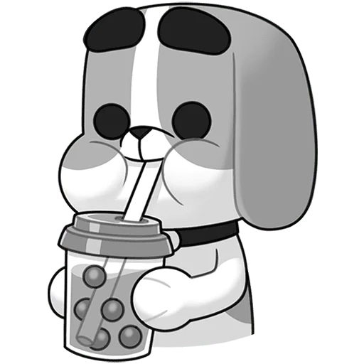 Эмодзи Пес без текста