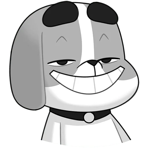 Эмодзи Пес без текста