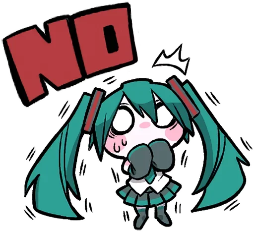 Эмодзи Hatsune Miku