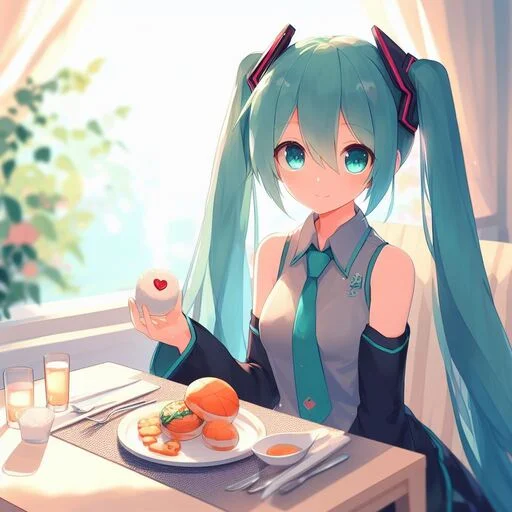 Эмодзи VOLT Hatsune Miku