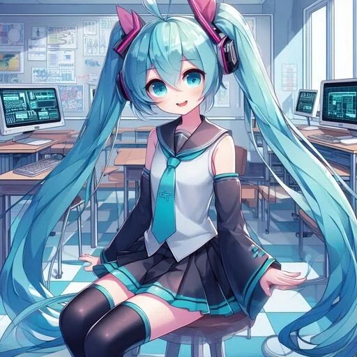 Эмодзи VOLT Hatsune Miku