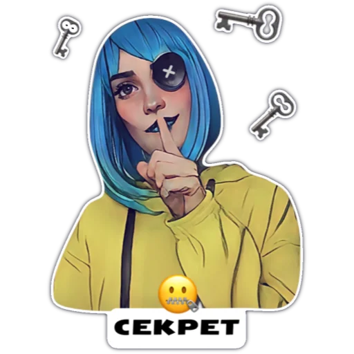Эмодзи Coraline