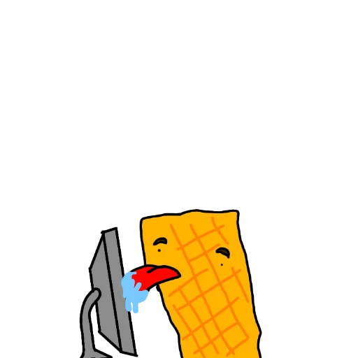 Эмодзи Вафля Нерфика