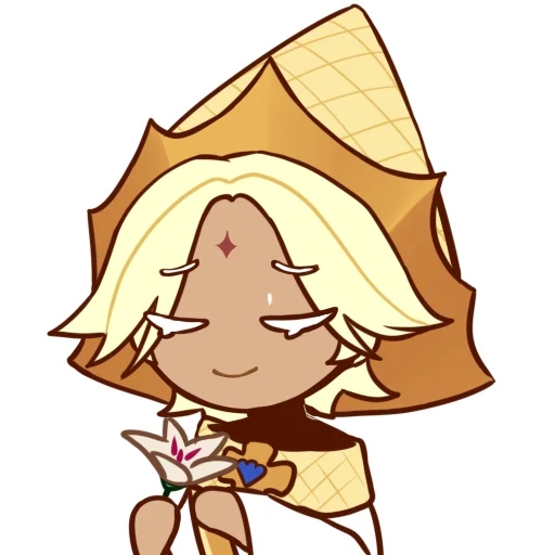 Эмодзи Pure Vanilla Cookie