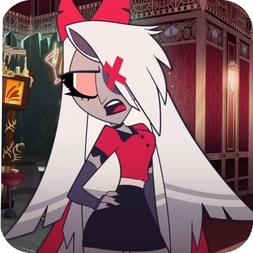 Эмодзи Вегги/vaggie hazbin hotel