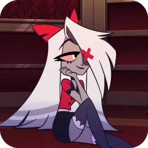 Эмодзи Вегги/vaggie hazbin hotel