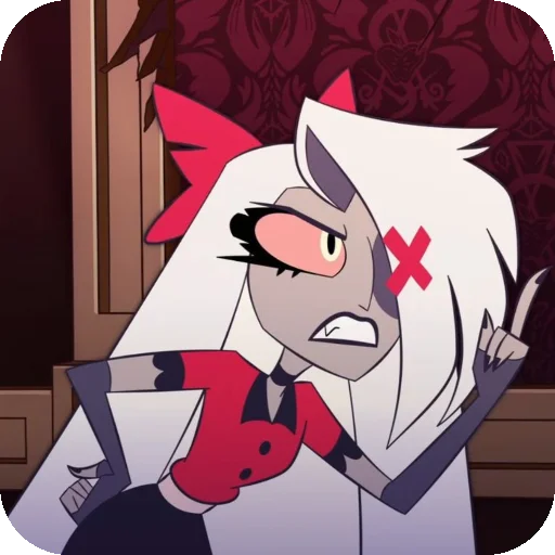 Эмодзи Вегги/vaggie hazbin hotel