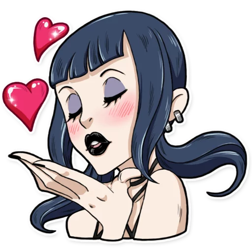 Эмодзи Bad Girl