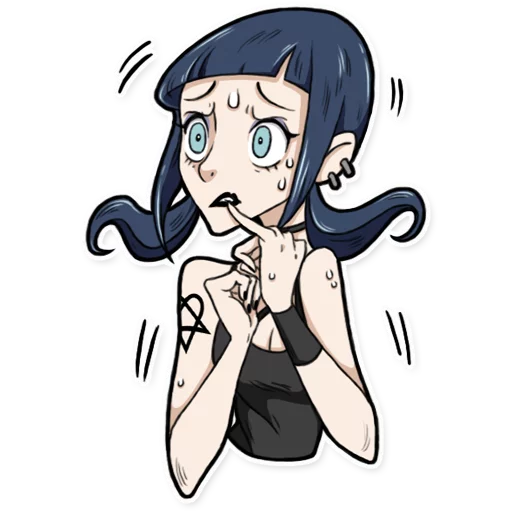 Эмодзи Bad Girl