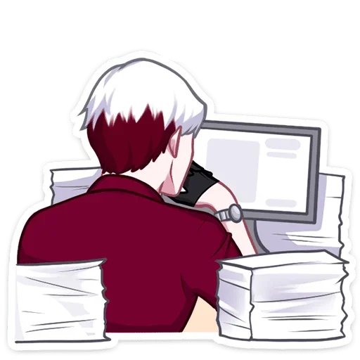 Эмодзи Виктор без надписей