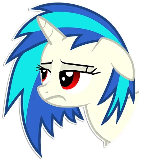 Эмодзи Vinyl Scratch