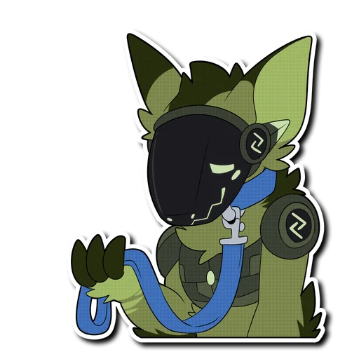 Эмодзи Viridian Protogen